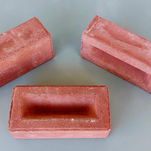 ΦΥΣΙΚΑ ΠΕΤΡΩΜΑΤΑ Διακοσμητικό Τούβλο Τσιμέντινο Kόκκινο. 001