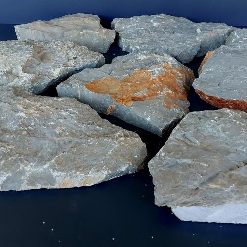 ΦΥΣΙΚΑ ΠΕΤΡΩΜΑΤΑ Πέτρα Καπάκι Ακανόνιστο Καφέ-Γκρι Σκούρο. 001