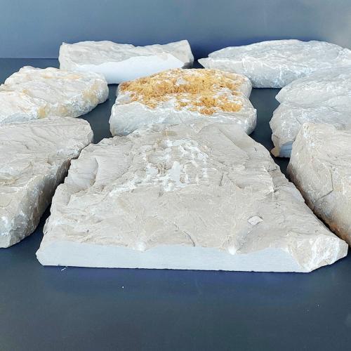 ΦΥΣΙΚΑ ΠΕΤΡΩΜΑΤΑ Πέτρα Καπάκι Ακανόνιστο Καφέ-Γκρι Ανοιχτό. 001