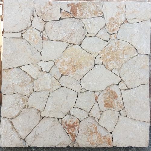 ΦΥΣΙΚΑ ΠΕΤΡΩΜΑΤΑ Πέτρα Καπάκι Ακανόνιστο Εκρού. 001